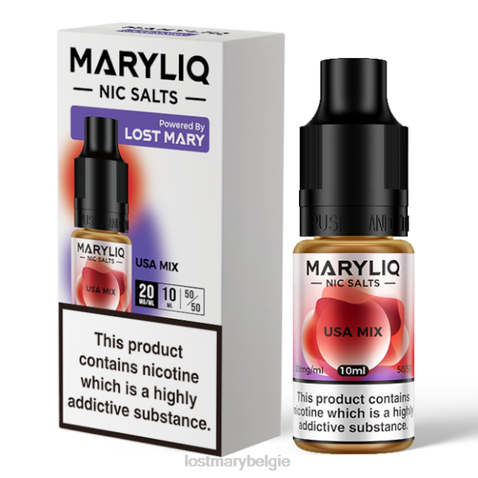 verloren mary maryliq nic-zouten - 10 ml Amerikaanse mix 06FJN219 -LOST MARY Vape