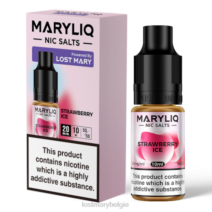 verloren mary maryliq nic-zouten - 10 ml aardbei 06FJN225 -LOST MARY Vape Canada