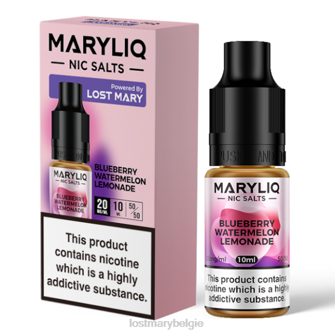 verloren mary maryliq nic-zouten - 10 ml bosbes 06FJN208 -LOST MARY Vape Flavors