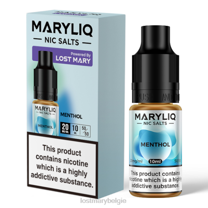 verloren mary maryliq nic-zouten - 10 ml menthol 06FJN223 -LOST MARY Vape Price
