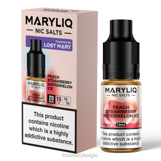 verloren mary maryliq nic-zouten - 10 ml perzik 06FJN213 -LOST MARY Vape Price