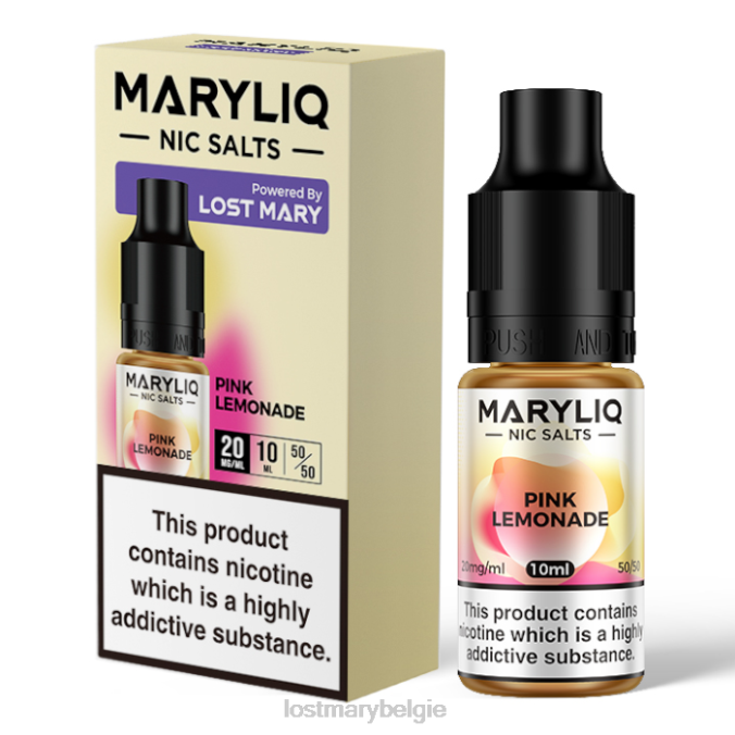 verloren mary maryliq nic-zouten - 10 ml roze 06FJN215 -LOST MARY Vape Canada