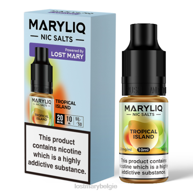 verloren mary maryliq nic-zouten - 10 ml tropisch 06FJN218 -LOST MARY Vape Flavors