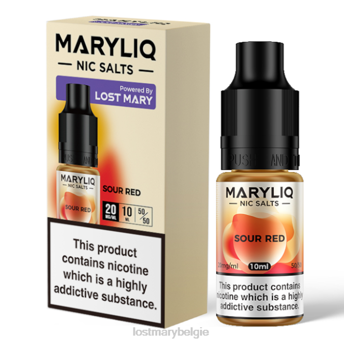 verloren mary maryliq nic-zouten - 10 ml zuur 06FJN216 -LOST MARY Flavours