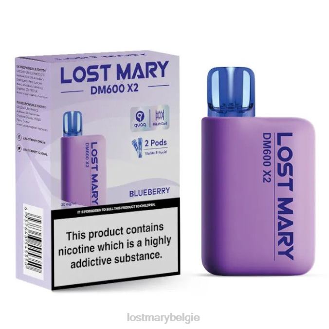 verloren mary dm600 x2 wegwerpvape bosbes 06FJN189 -LOST MARY Vape