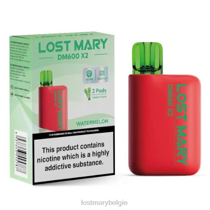 verloren mary dm600 x2 wegwerpvape watermeloen 06FJN200 -LOST MARY Sale