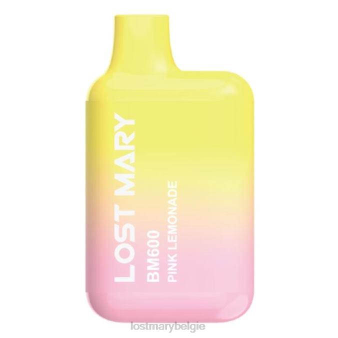 verloren mary bm600 wegwerpvape roze limonade 06FJN138 -LOST MARY Vape Flavors